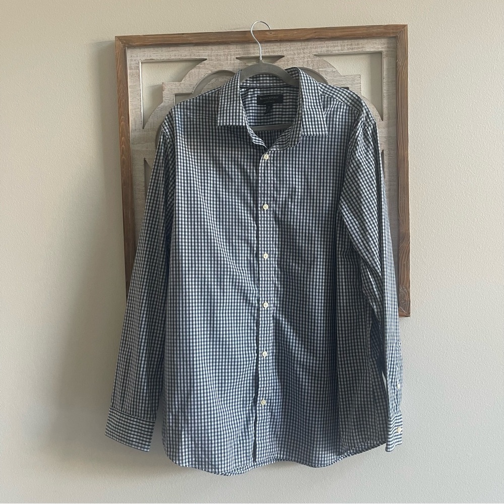 Banana Republic XL 17-17.5‎ 35/36 slim fit non iron